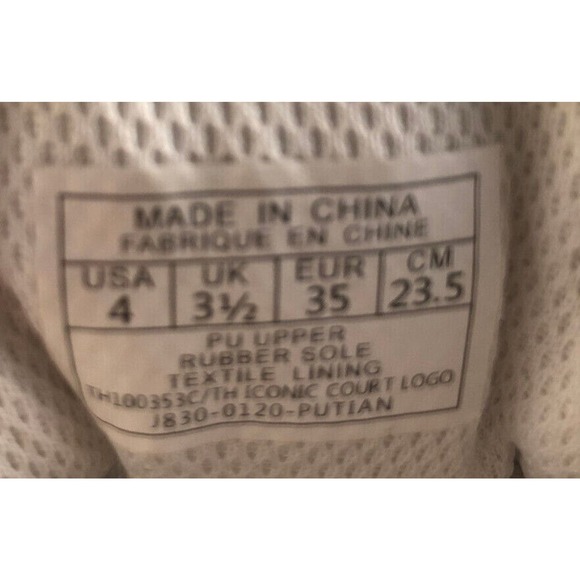 Tommy Hilfiger, Kids Iconic Court Logo Shoes, Size 4 - Picture 7 of 9